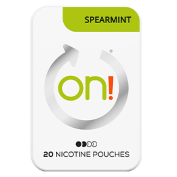 Experience refreshing On! Spearmint 3mg Mini Normal nicotine pouches. Buy now for a cool and convenient way to enjoy nicotine. Fast UK delivery available.