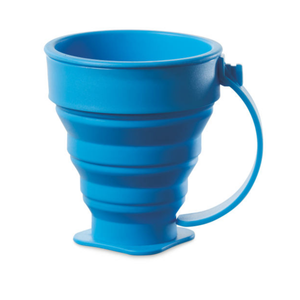 Cheap Set of 4 Folding Cups- Blue Online